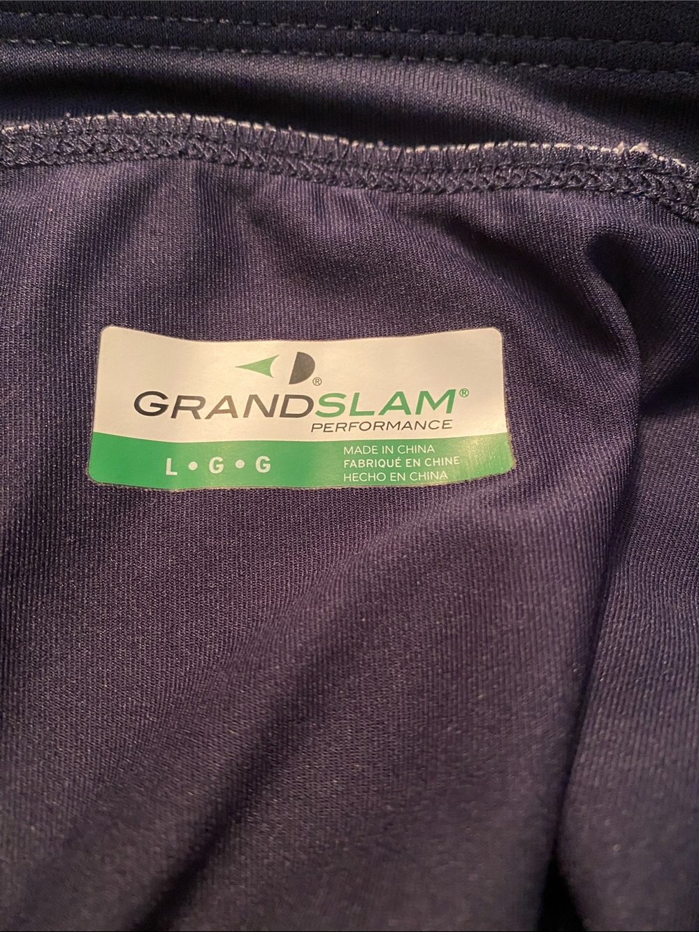Grand Slam Navy & White Performance Tennis Pickleball Golf Skort - Size L - Picture 8 of 8